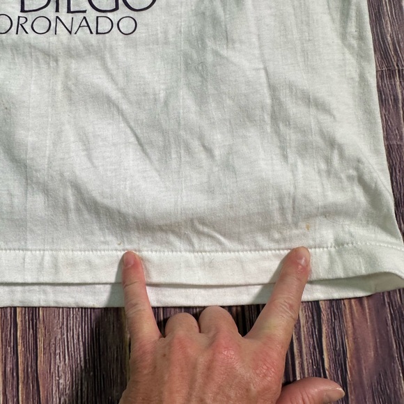 Vintage Deadstock le Meridien San Diego At Coronado Graphic Tee Shirt Size M - Picture 4 of 5